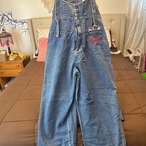 Disney Blue Denim Mickey Jumpsuit